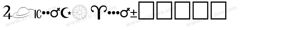 Vectroid Astro字体转换
